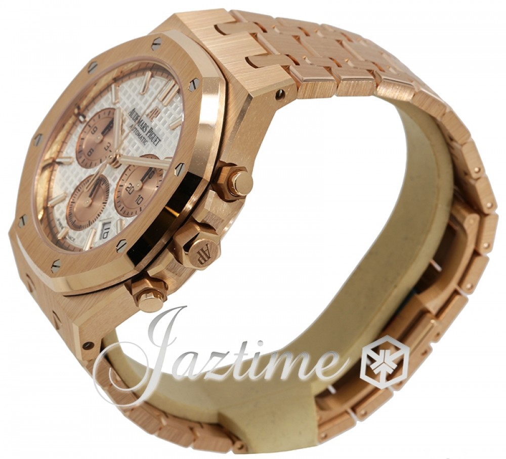 Audemars Piguet 26315OR.OO.1256OR.01 Royal Oak Selfwinding Chronograph Unisex Automatic Silver