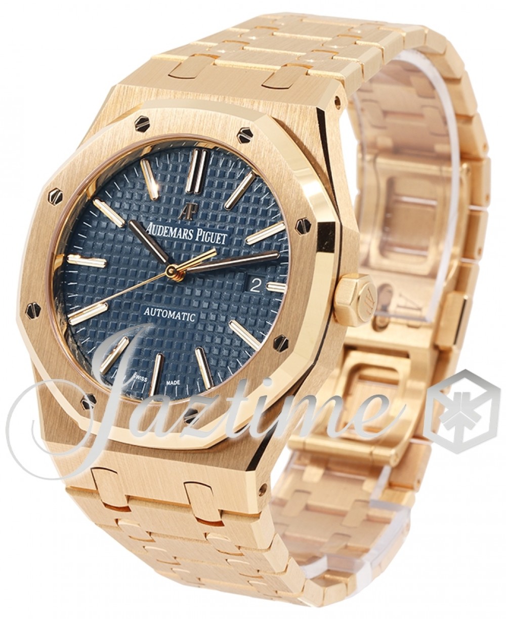 Audemars Piguet 15400OR.OO.1220OR.03 Royal Oak Men's Automatic Blue