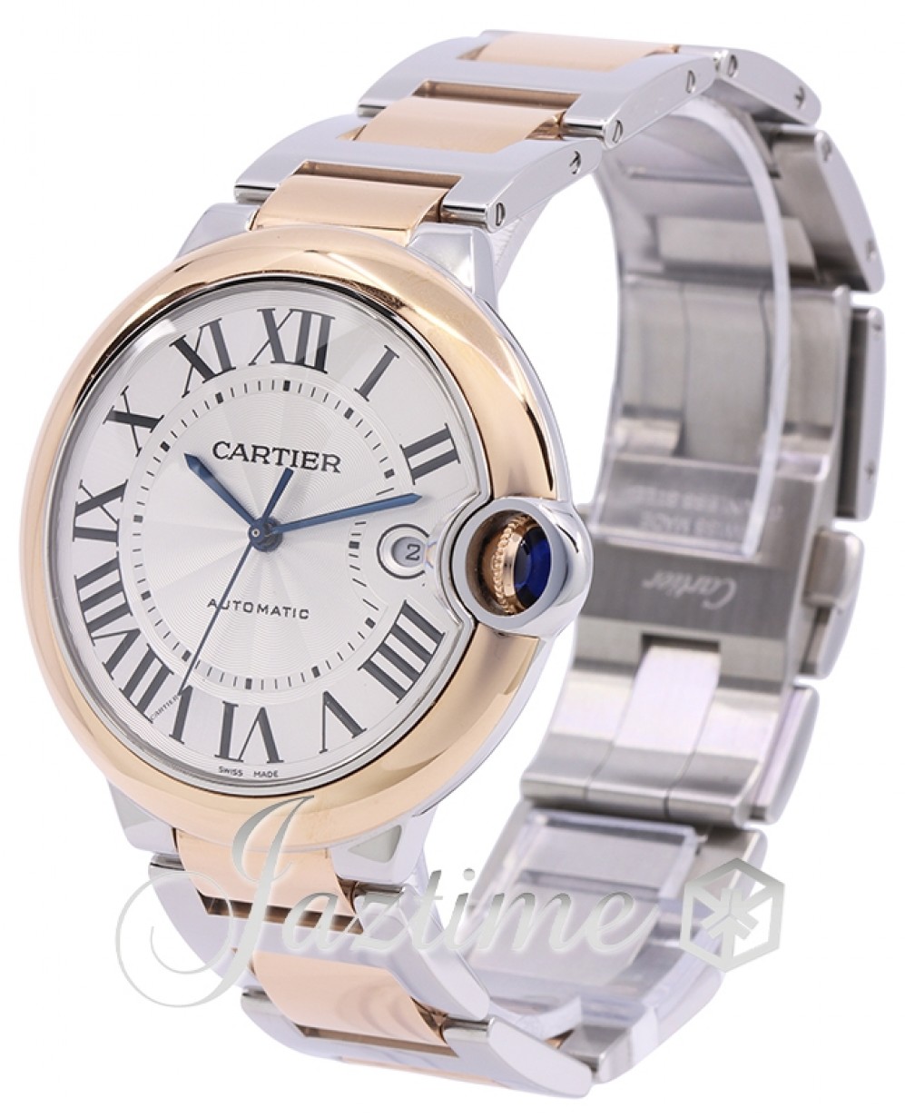 Cartier W2BB0004 Ballon Bleu Men's Automatic Silver