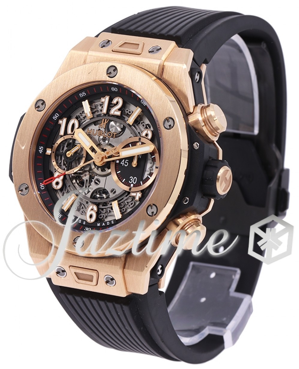 Hublot 411.OX.1180.RX2 Big Bang Unico King Gold Men's Automatic Skeleton