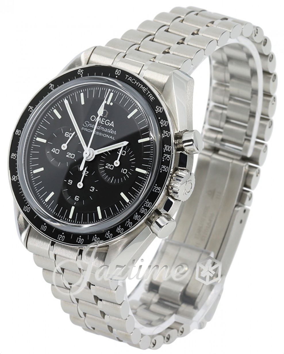 Omega 310.30.42.50.01.002 Speedmaster Moonwatch Professional Men's Manual-Wind Black