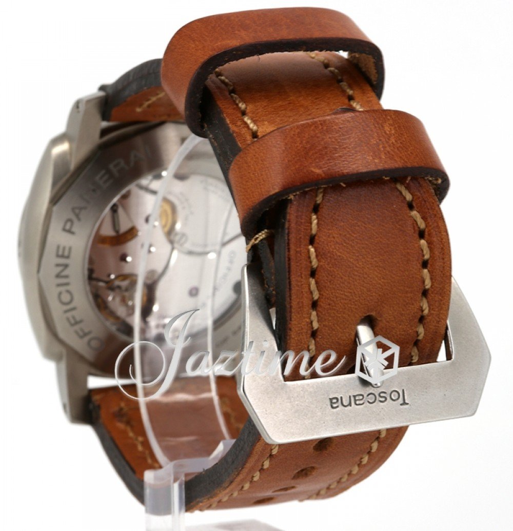Panerai pam368 Luminor 1950 Men's Manual-Wind Black