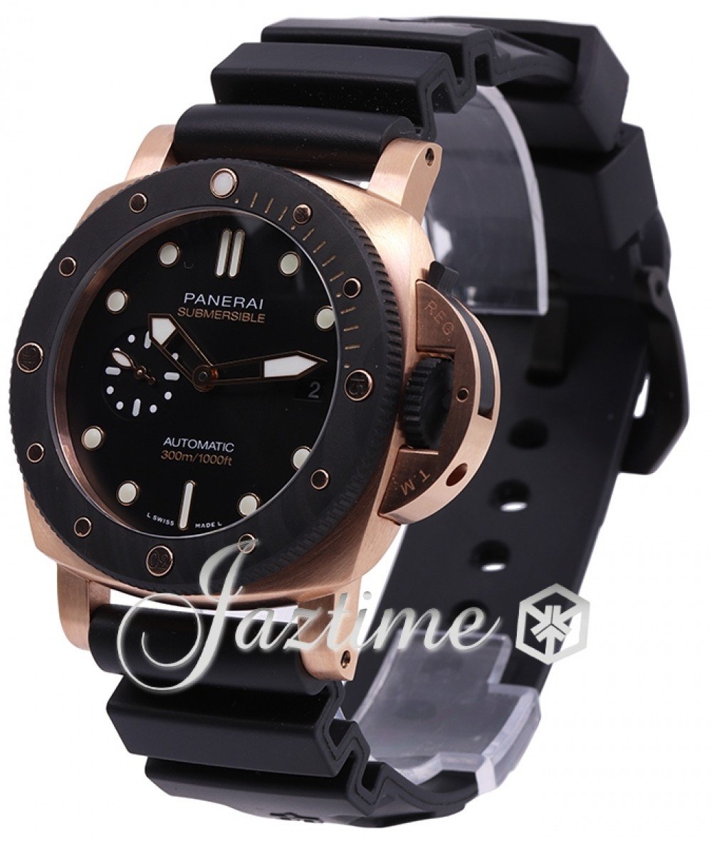 Panerai PAM01070 Submersible Men's Automatic Black