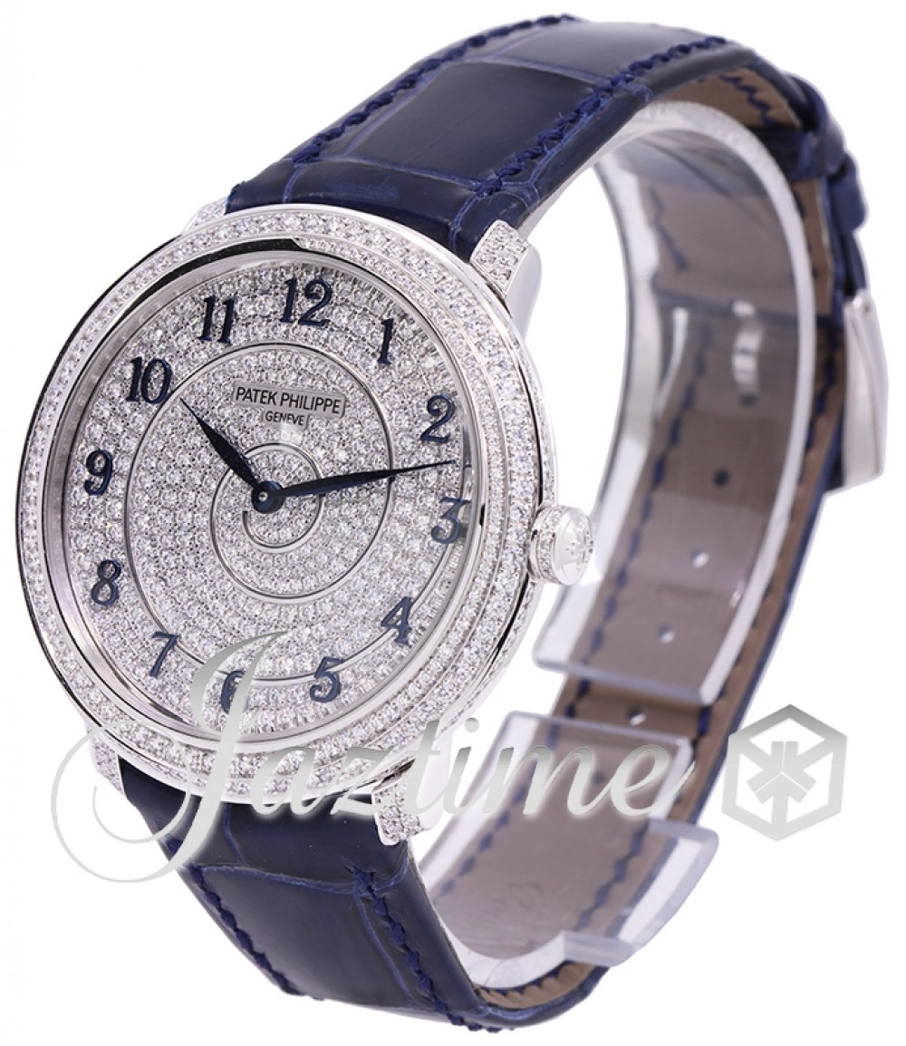 Patek Philippe 4978/400G-001 Calatrava Ladies Automatic Diamond Pave