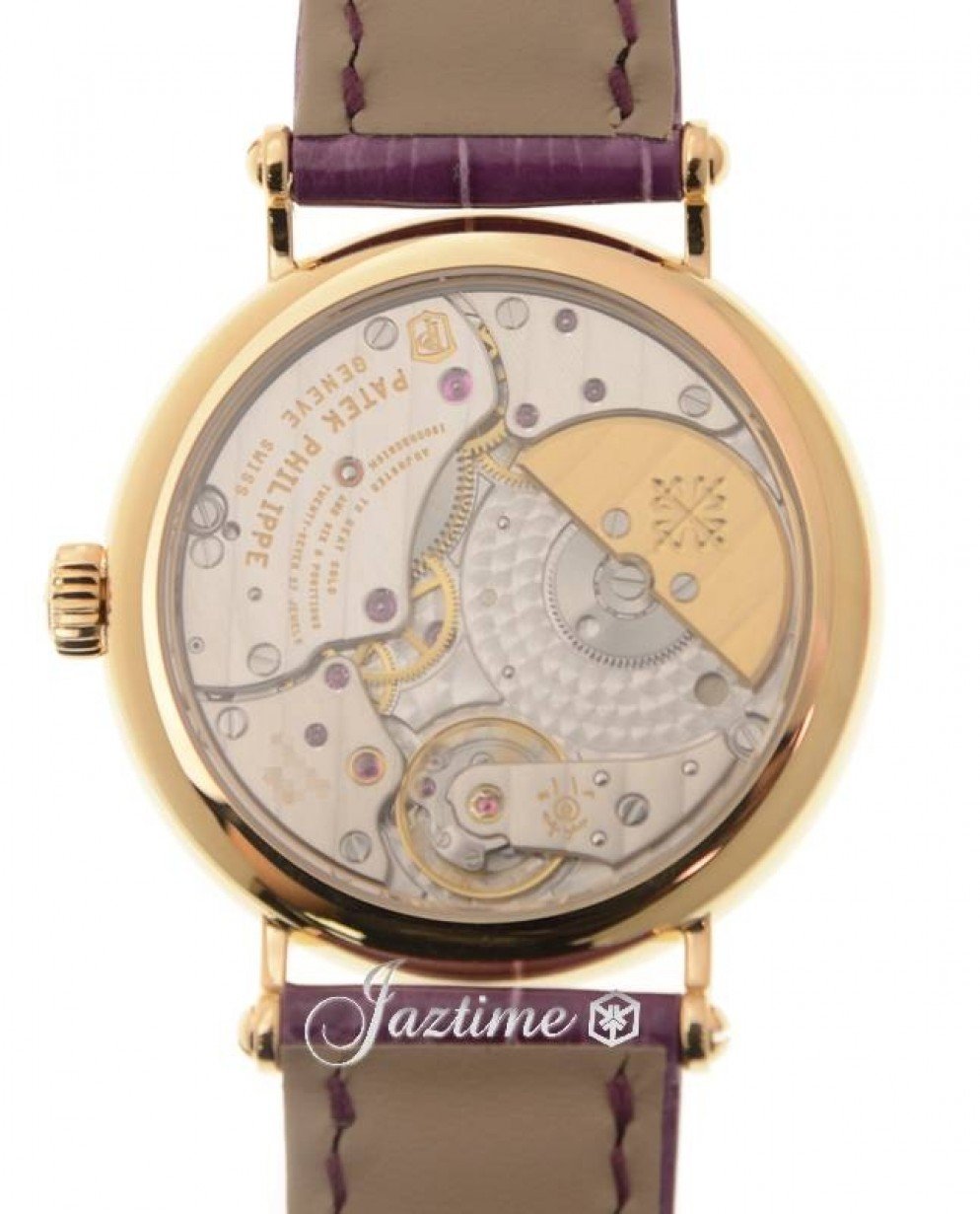 Patek Philippe 7200/200R-001 Calatrava Ladies Automatic Silver Opaline