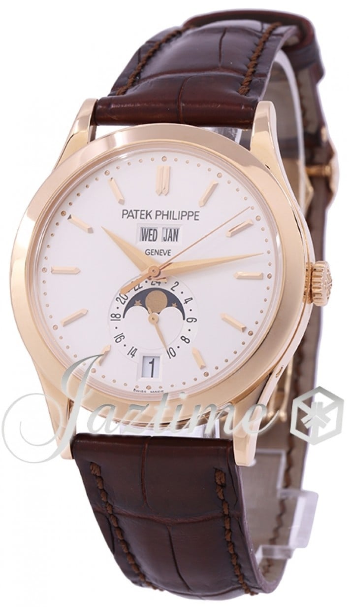 Patek Philippe 5396R-011P Complications Men's Automatic Silver Opaline