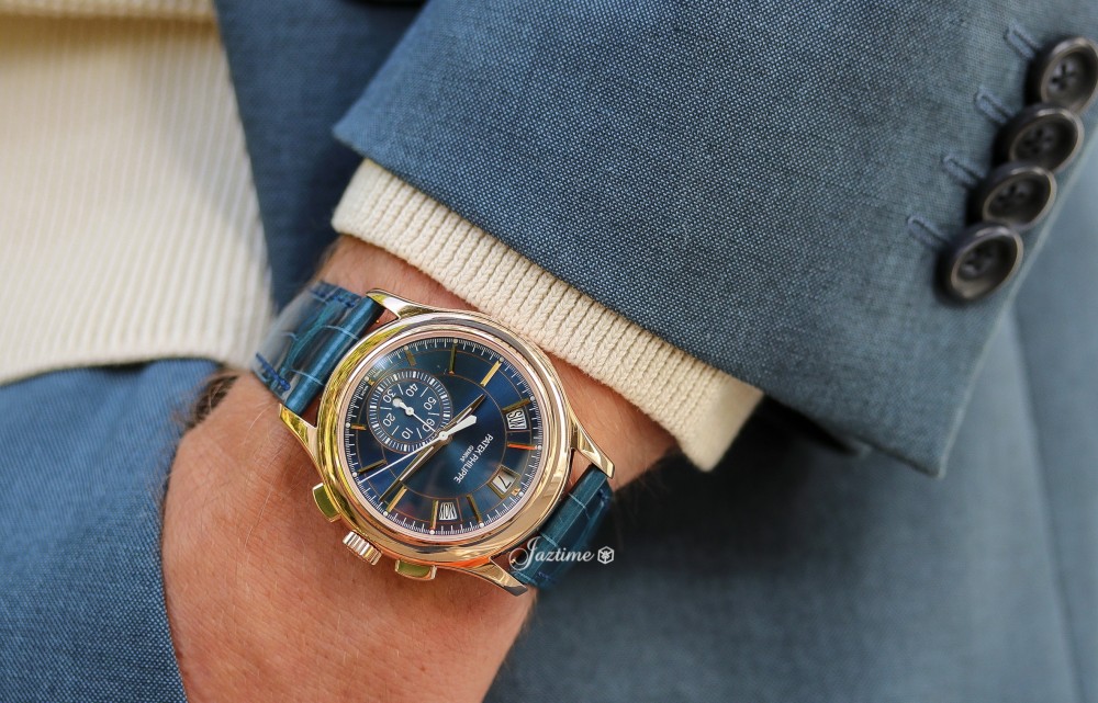 Patek Philippe 5905R-010 Complications Men's Automatic Blue