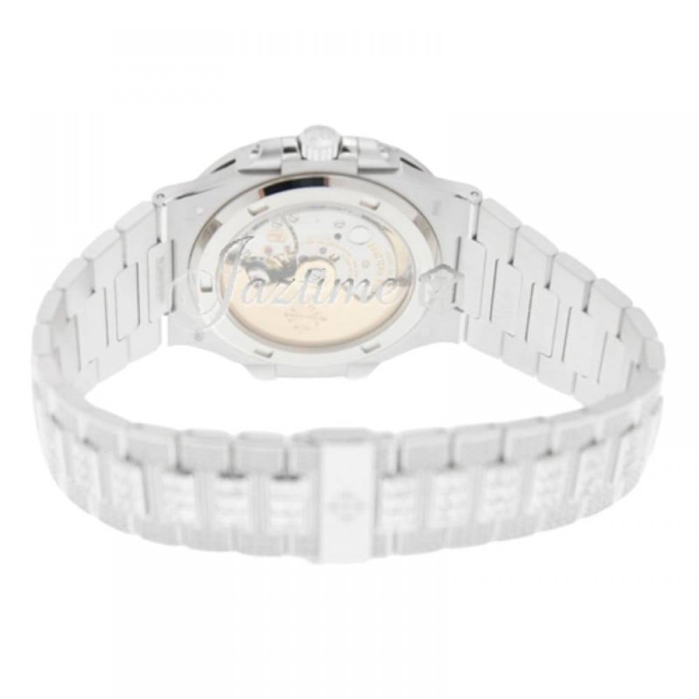 Patek Philippe 571910G010 Nautilus Men's Automatic Diamond Pave