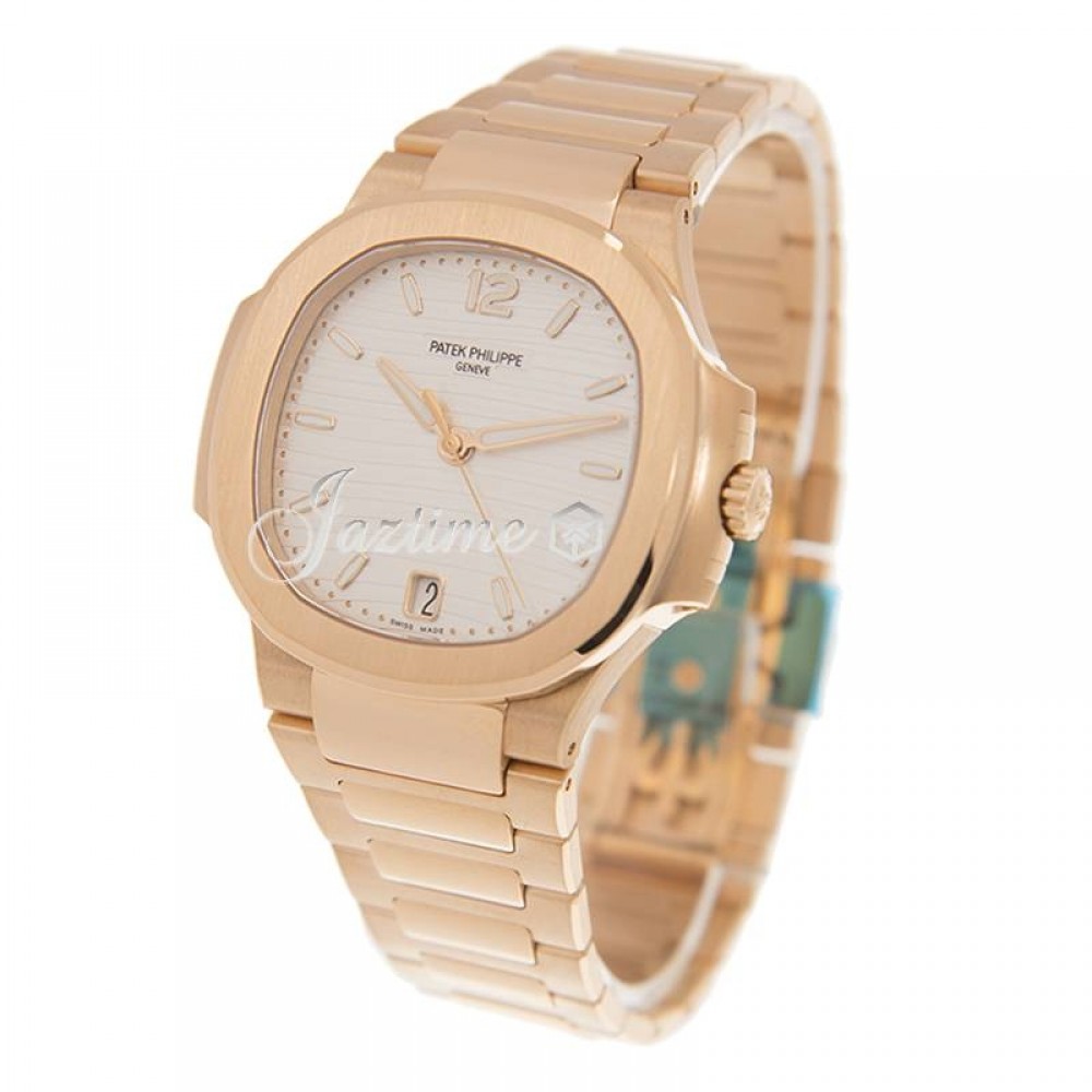 Patek Philippe 7118/1R-001 Nautilus Ladies Automatic Silver Opaline