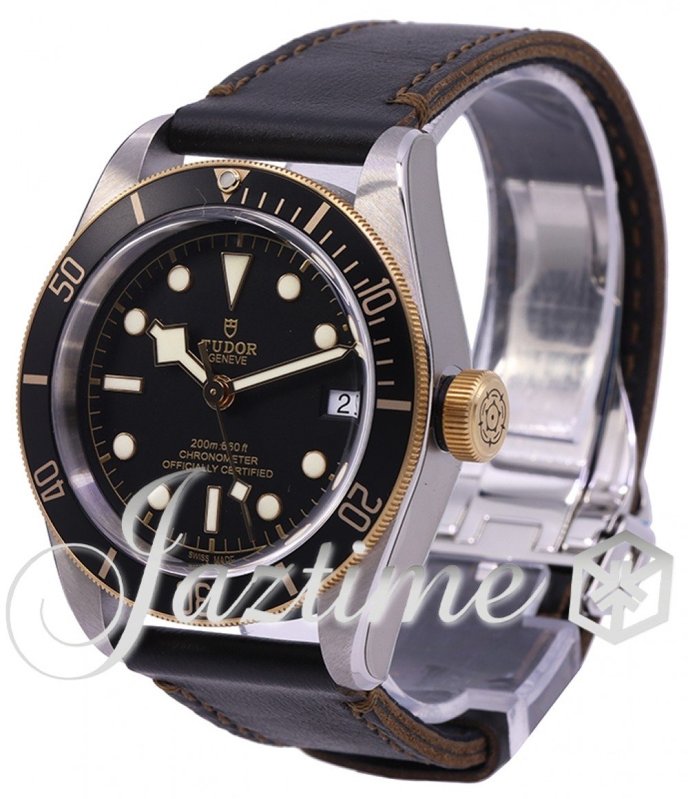 Tudor 79733N-0007 Black Bay Date Men's Automatic Black