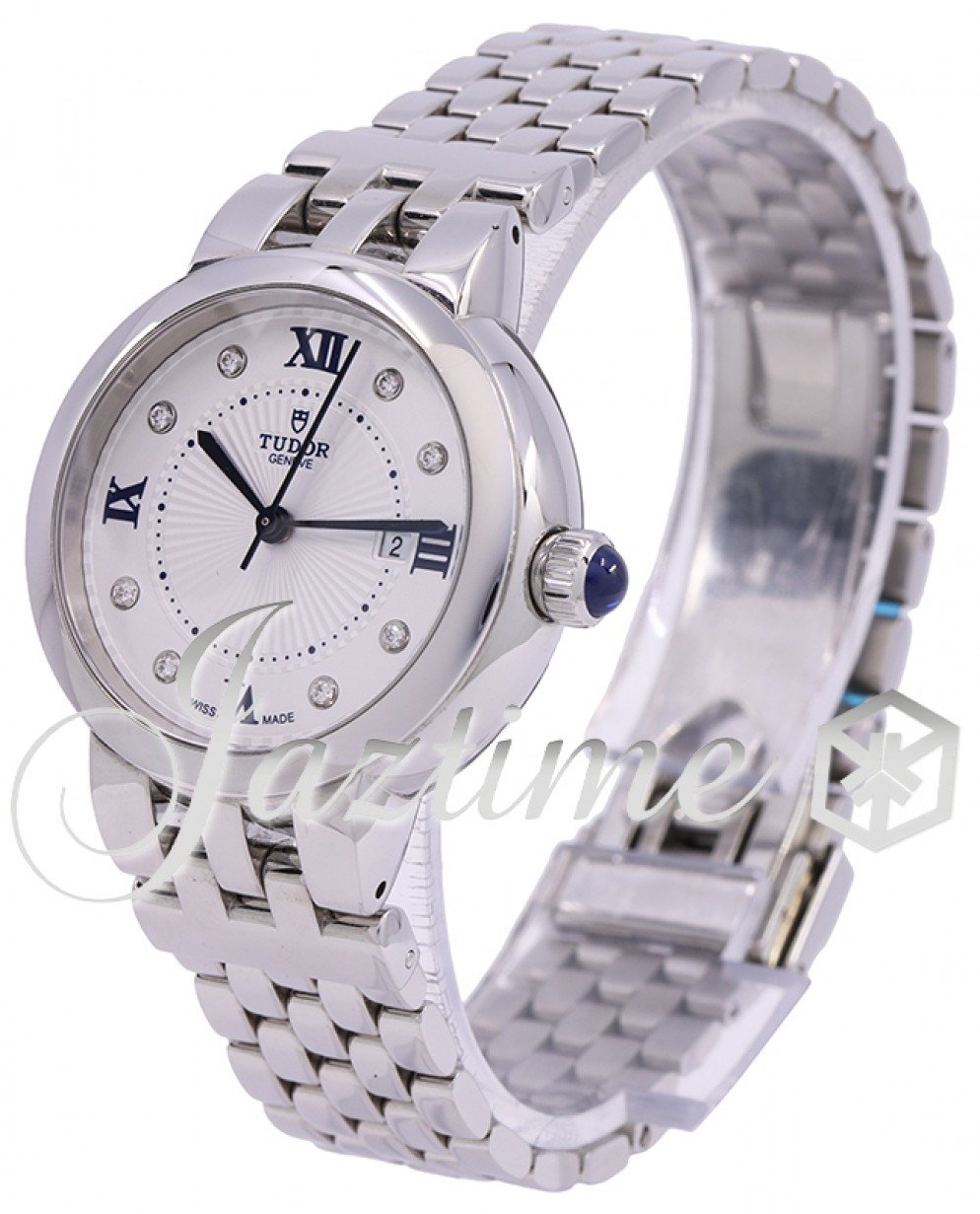 Tudor 35500-0004 Claire De Rose Ladies Automatic Silver