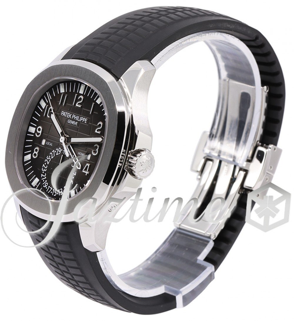 Patek Philippe 5164A-001 Aquanaut Travel Time Men's Automatic Black