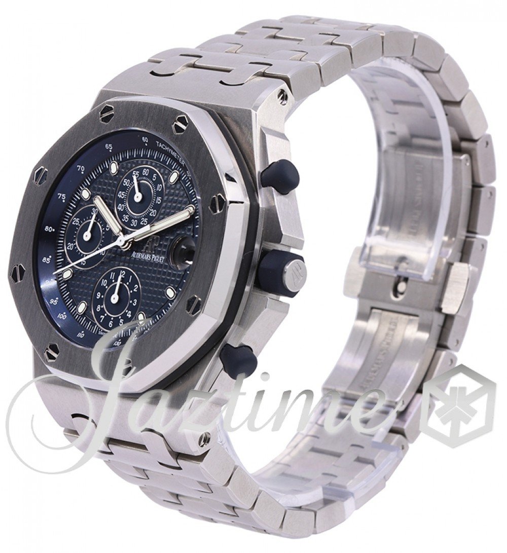 Audemars Piguet 26237ST.OO.1000ST.01 Royal Oak Offshore Selfwinding Chronograph Men's Automatic Blue