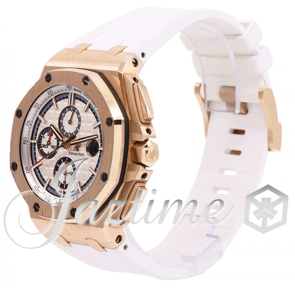 Audemars Piguet 26408OR.OO.A010CA.01.99 Royal Oak Offshore Chronograph Byblos Edition 2017 Men's Automatic Silver