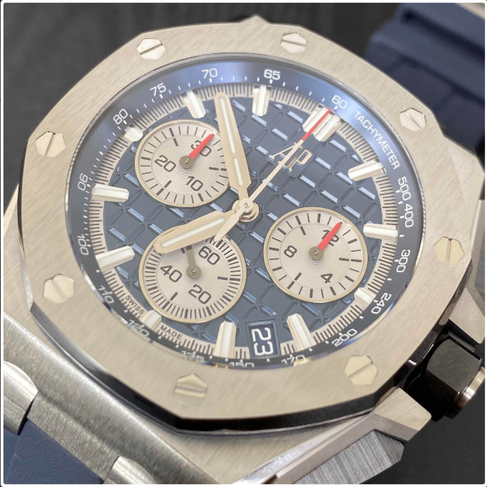 Audemars Piguet 26420TI.OO.A027CA.01 Royal Oak Offshore Men's Automatic Blue