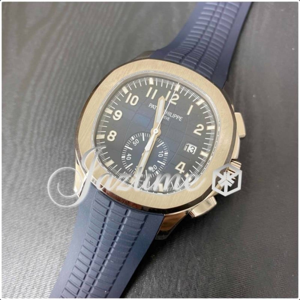 Patek Philippe 5968G-001 Aquanaut Men's Automatic Blue