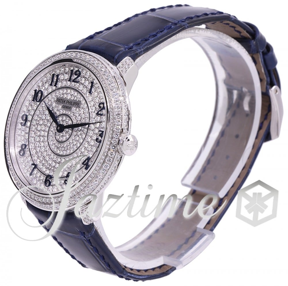 Patek Philippe 4978/400G-001 Calatrava Ladies Automatic Diamond Pave