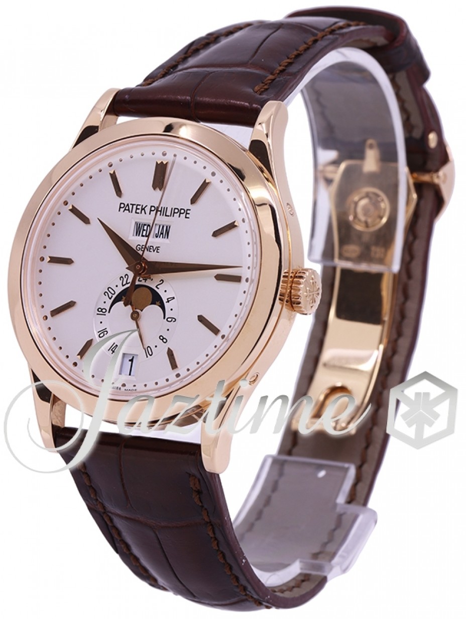 Patek Philippe 5396R-011P Complications Men's Automatic Silver Opaline