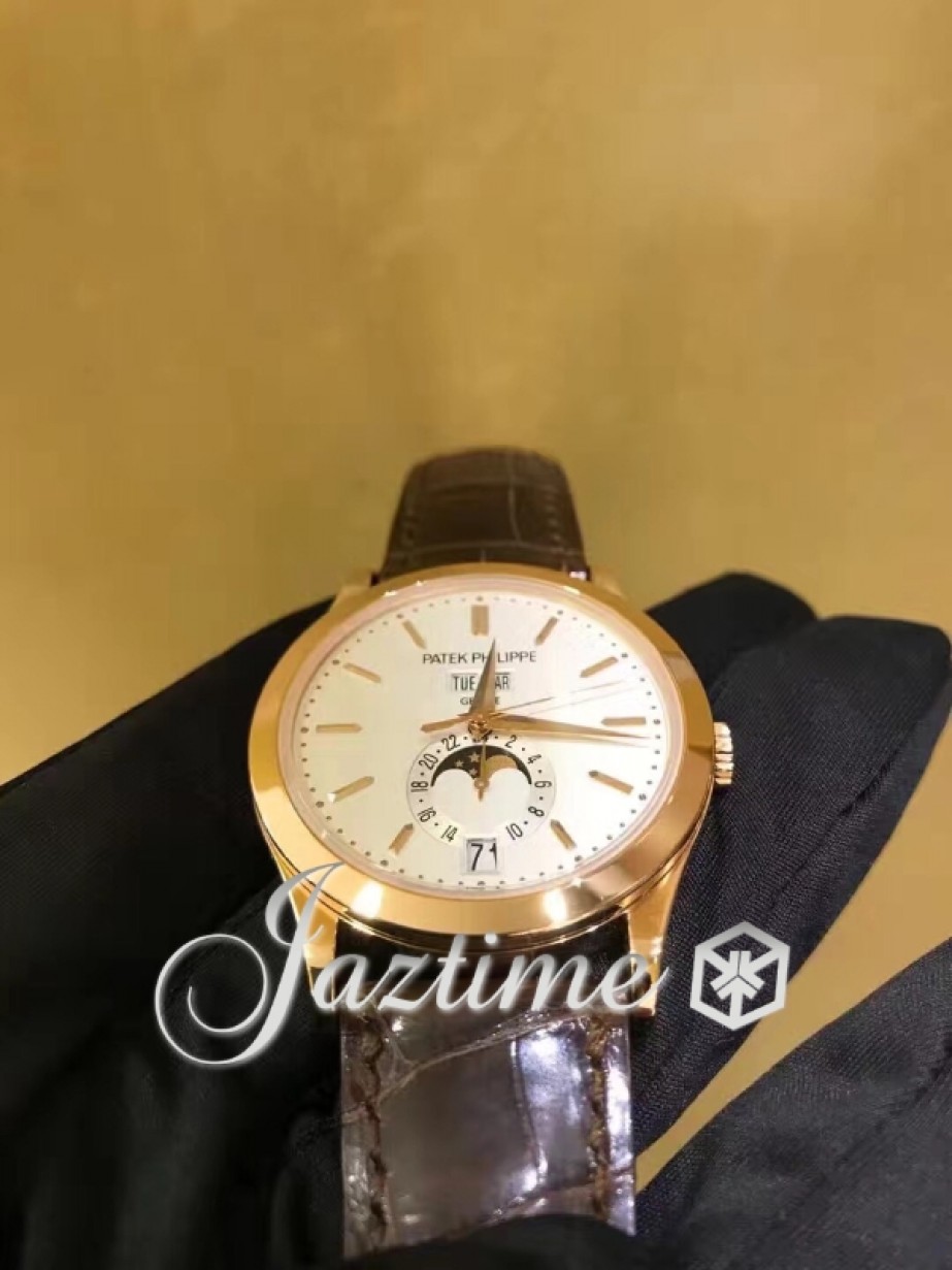 Patek Philippe 5396R-011 Complications Men's Automatic Silver Opaline
