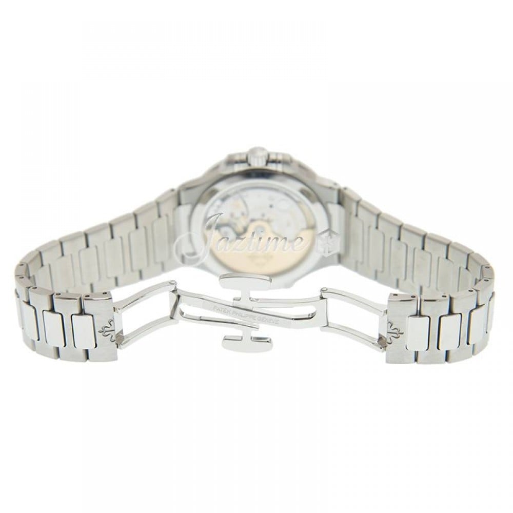 Patek Philippe 7118/1A-010 Nautilus Ladies Automatic Silver Opaline