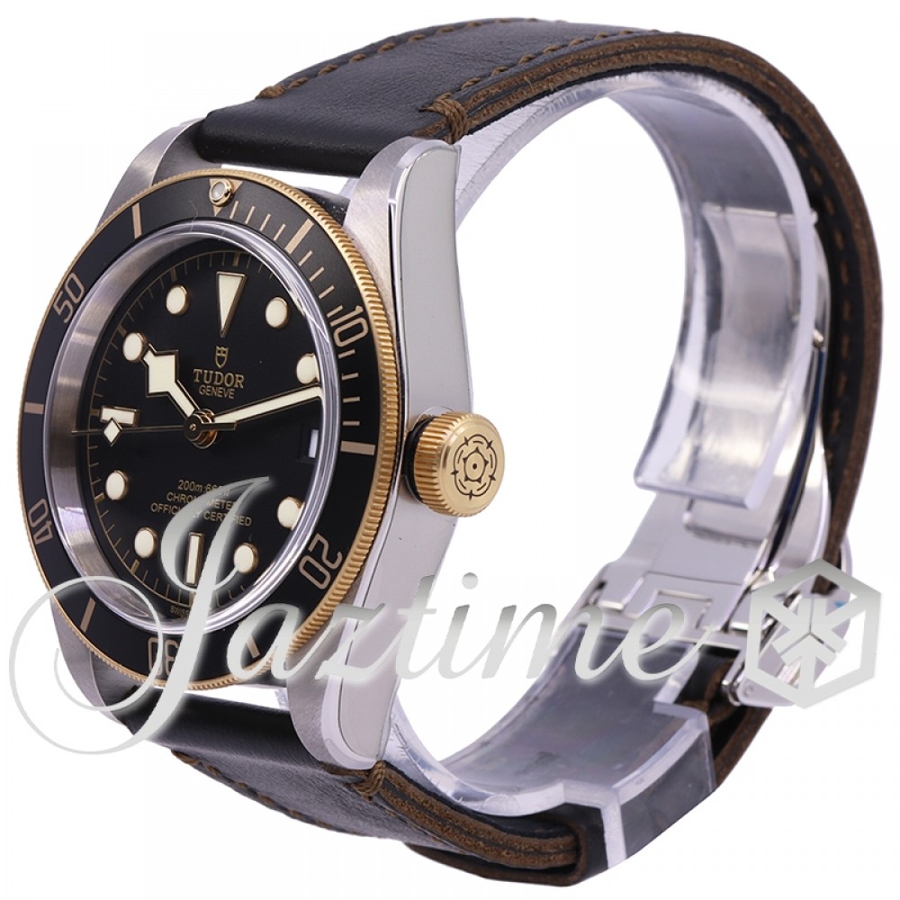 Tudor 79733N-0007 Black Bay Date Men's Automatic Black