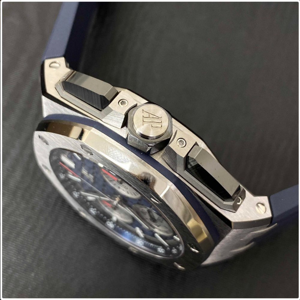 Audemars Piguet 26420TI.OO.A027CA.01 Royal Oak Offshore Men's Automatic Blue
