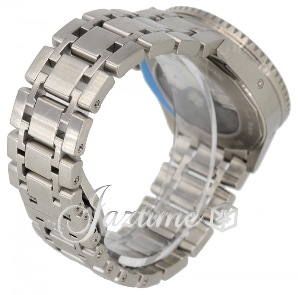 BlancPain 5054 1110 70B Fifty Fathoms Bathyscaphe Quantieme Complet Phases de Lune Men's Automatic Grey Meteor
