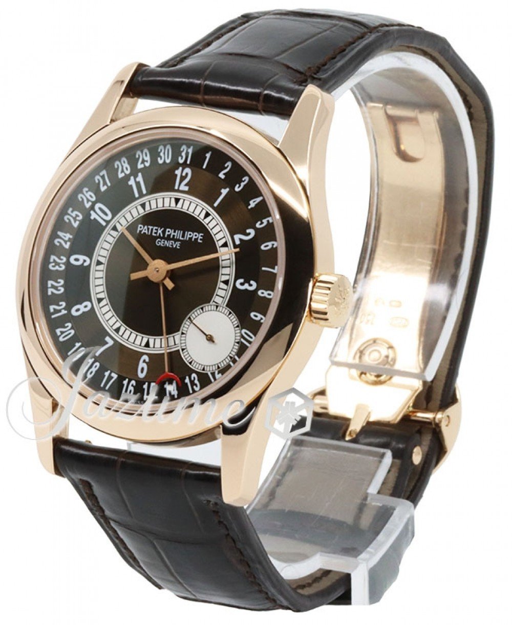 Patek Philippe 6000R-001 Calatrava Men's Automatic Brown