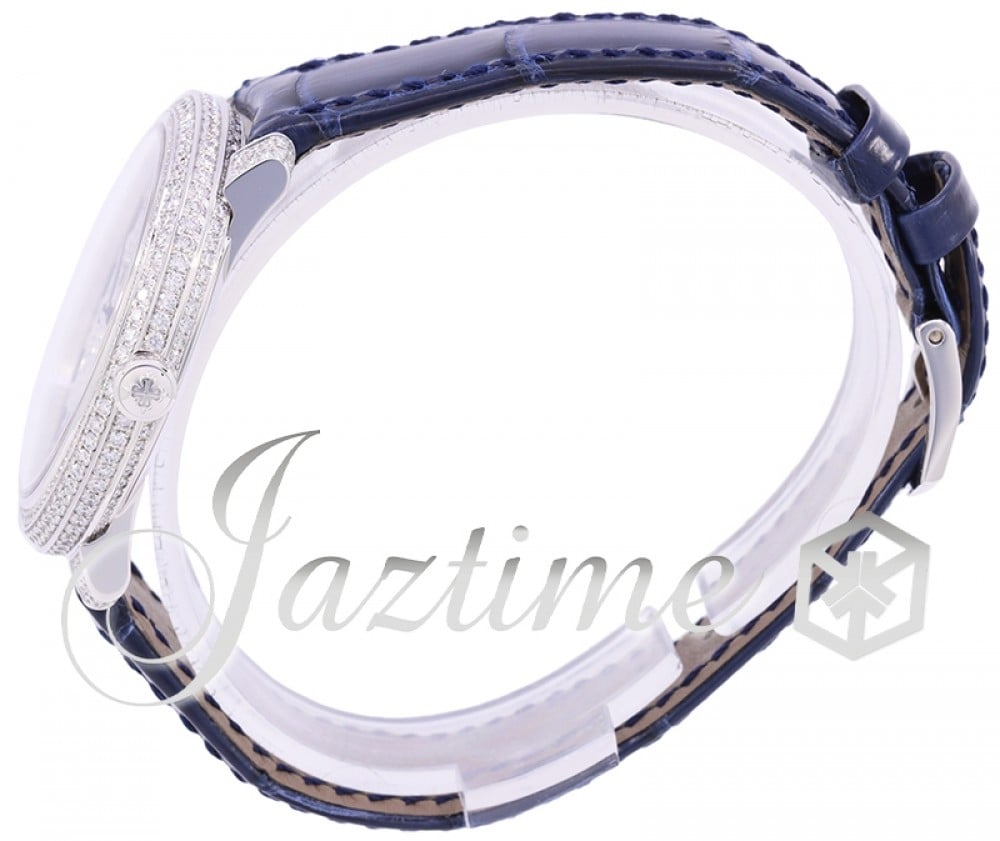 Patek Philippe 4978/400G-001 Calatrava Ladies Automatic Diamond Pave