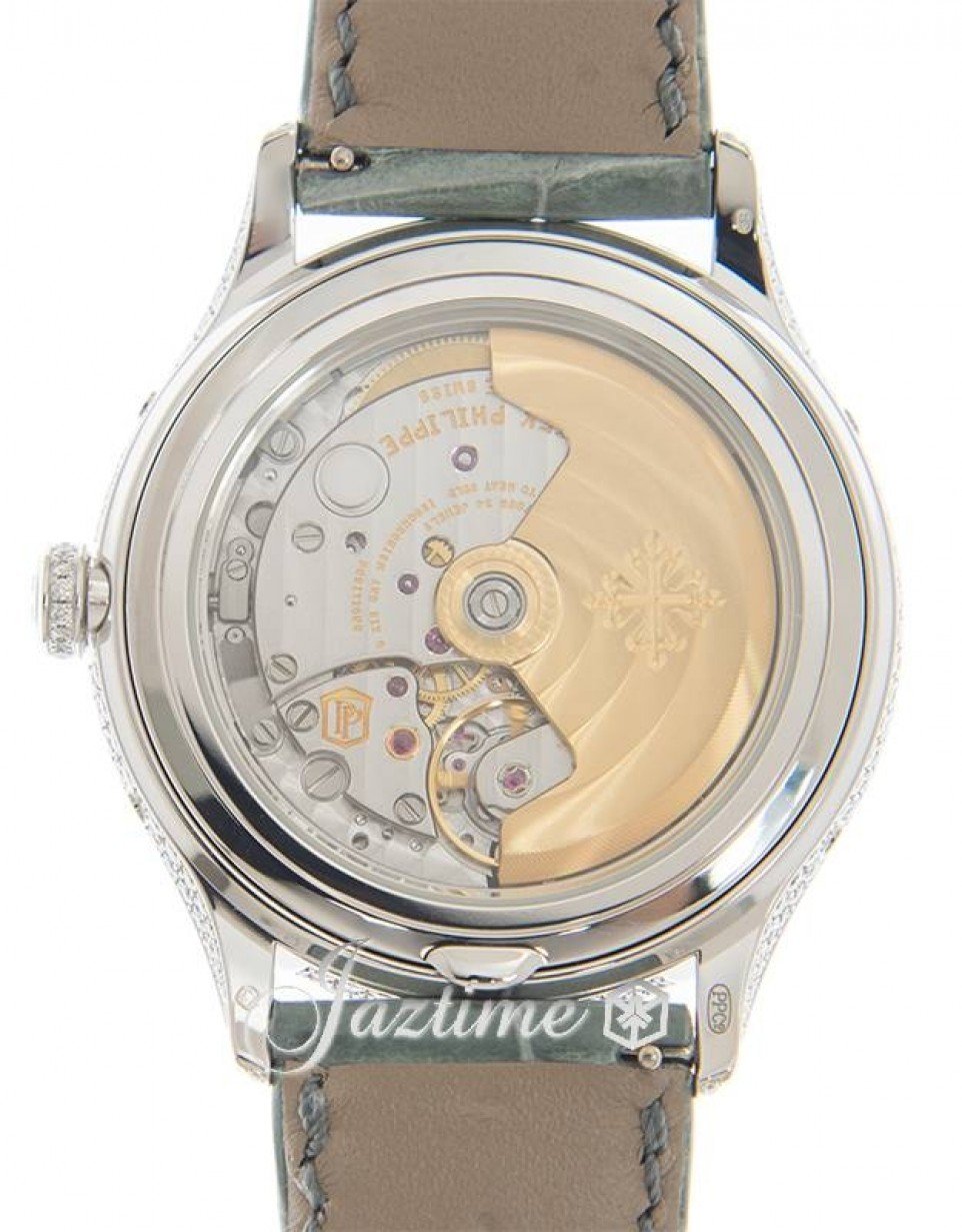 Patek Philippe 4948G-010 Complications Ladies Automatic White Mother of Pearl