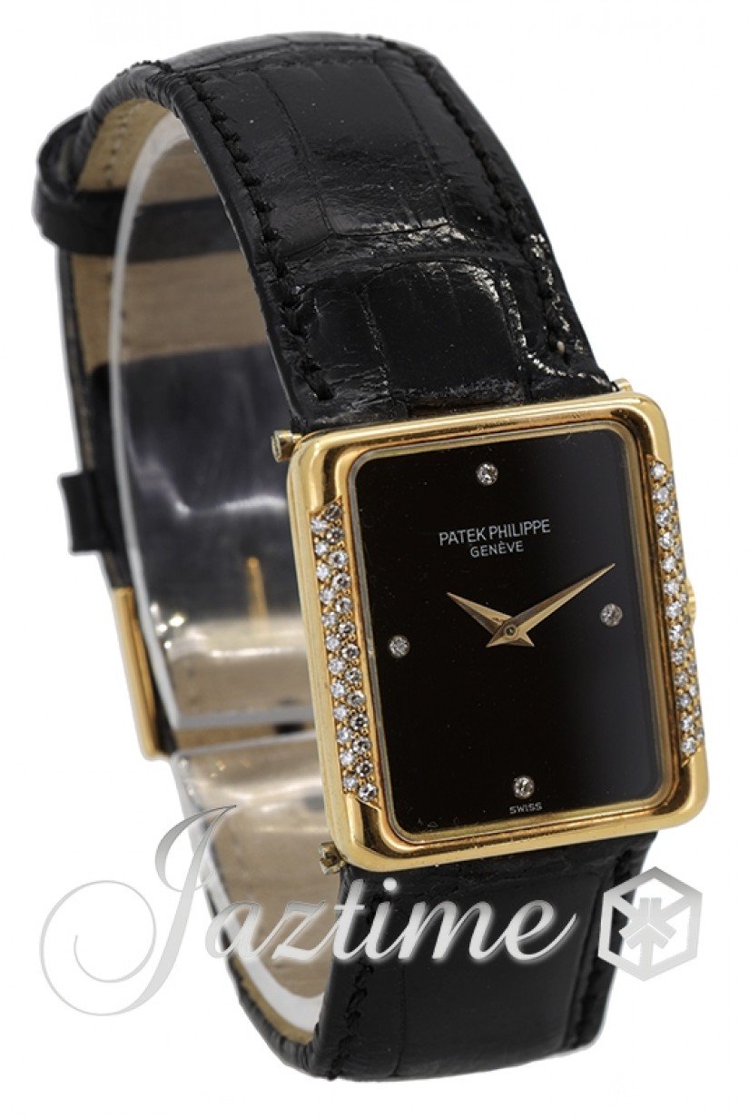 Patek Philippe PPLMWVG-3 Ladies Manual-Wind Black