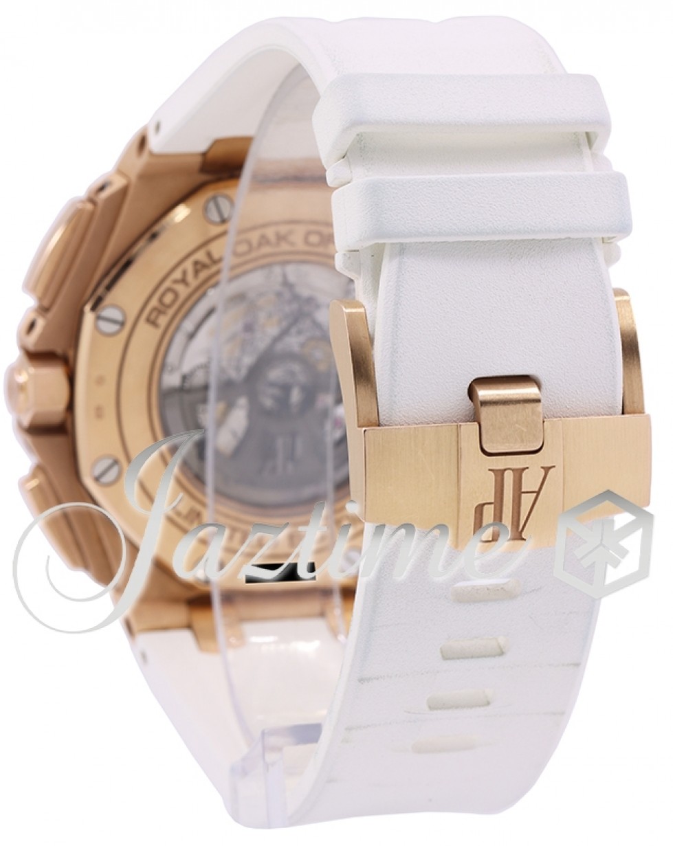 Audemars Piguet 26408OR.OO.A010CA.01.99 Royal Oak Offshore Chronograph Byblos Edition 2017 Men's Automatic Silver