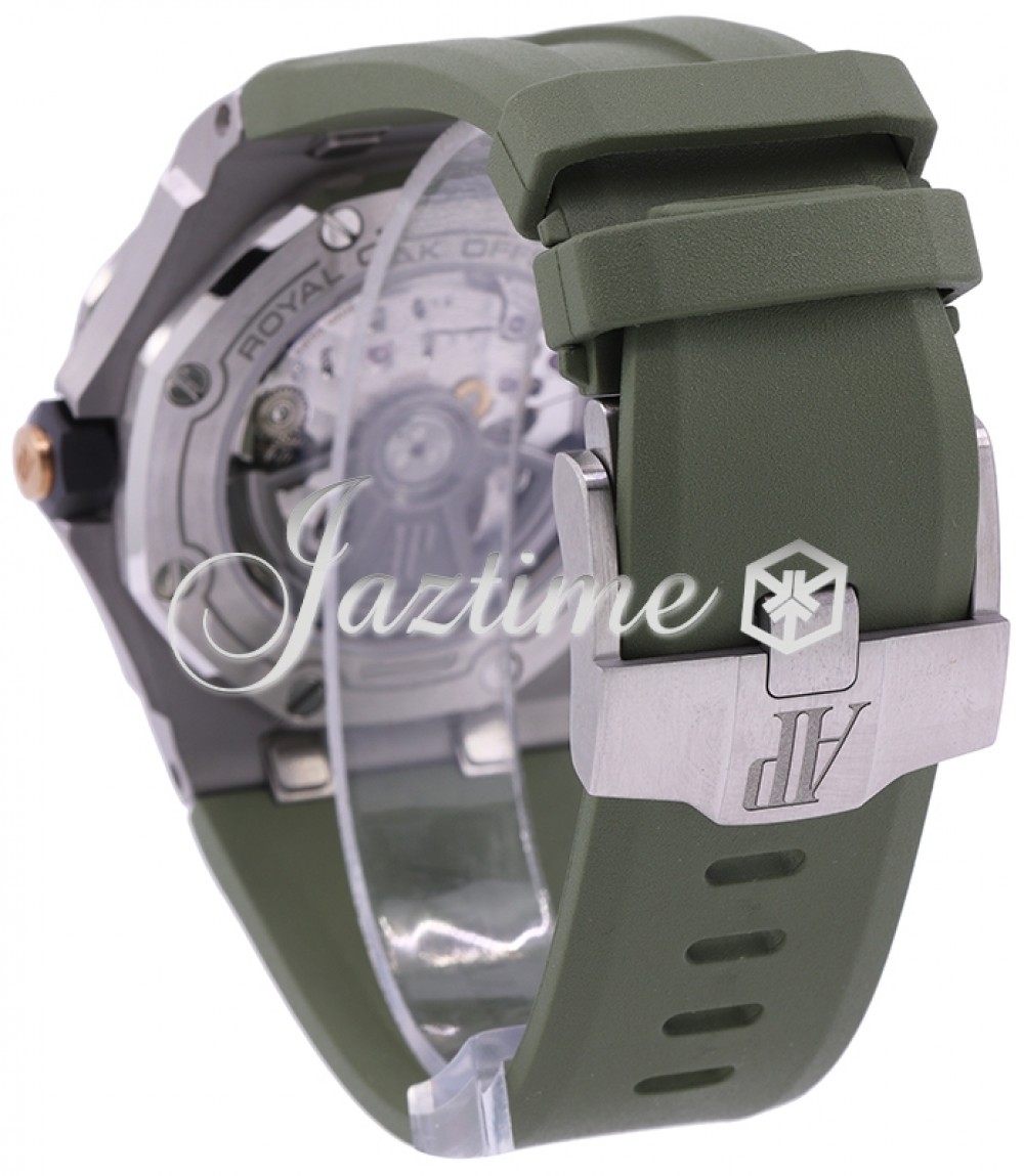 Audemars Piguet 15720ST.OO.A052CA.01 Royal Oak Offshore Men's Automatic Green