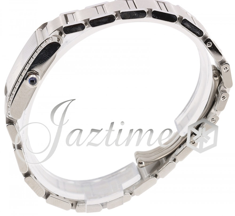 Cartier W4TA0009 Tank Francaise Ladies Quartz Silver Opaline