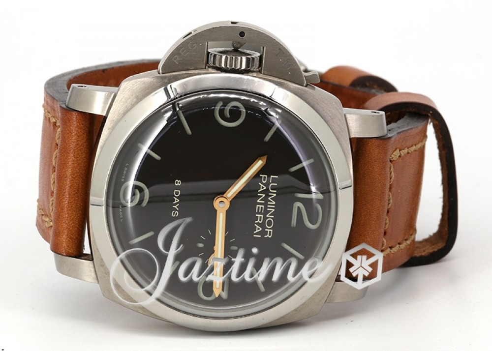 Panerai pam368 Luminor 1950 Men's Manual-Wind Black