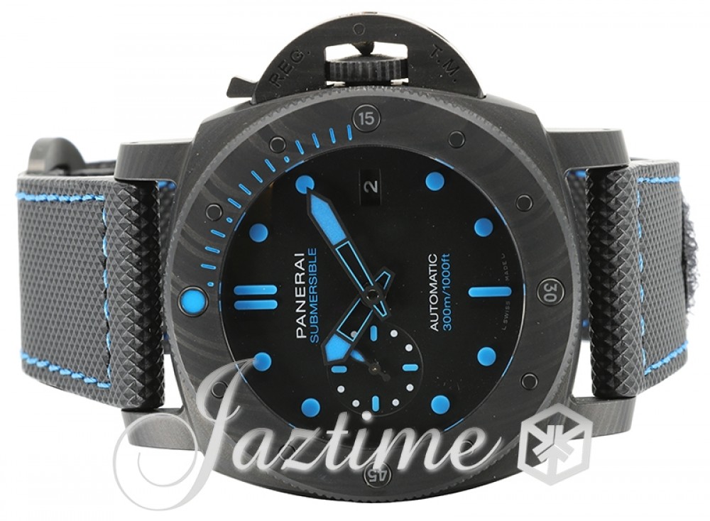 Panerai PAM01616 Submersible Carbotech Men's Automatic Black
