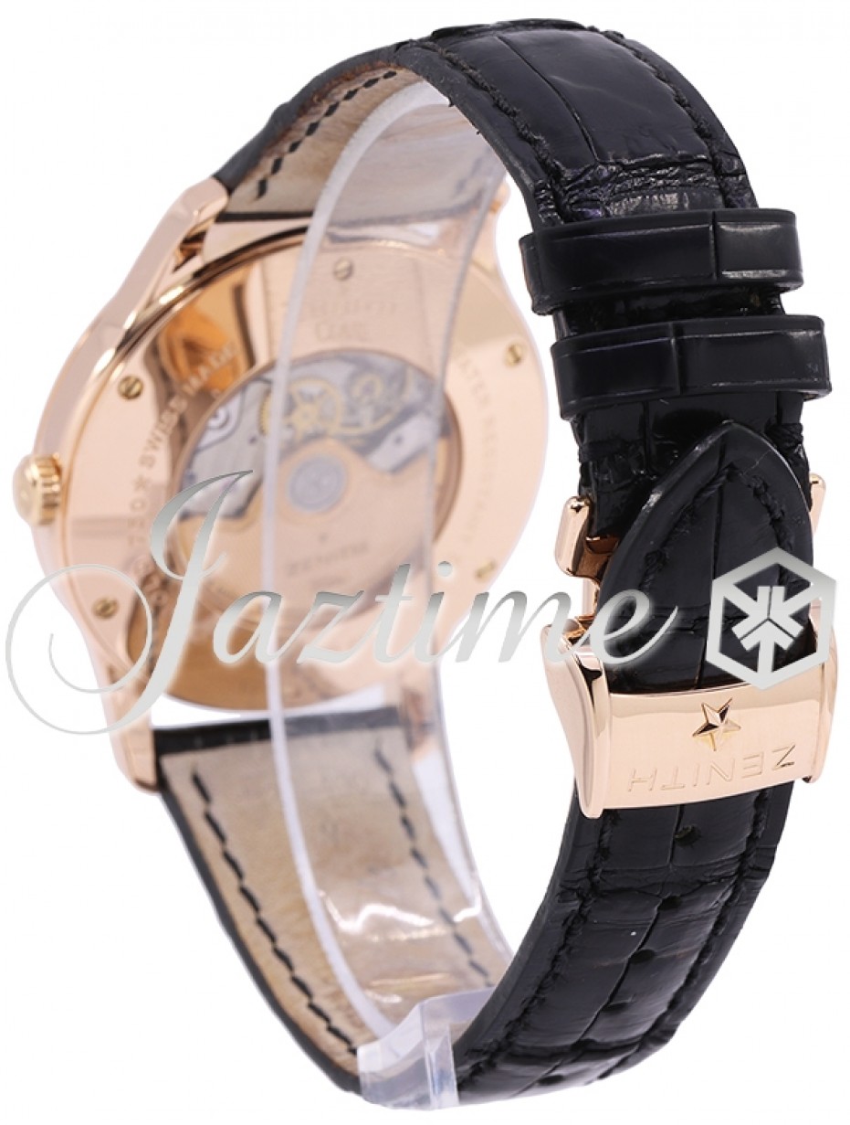 Zenith 18.1125.691.02.C490 Elite Class Moonphase Men's Automatic Silver