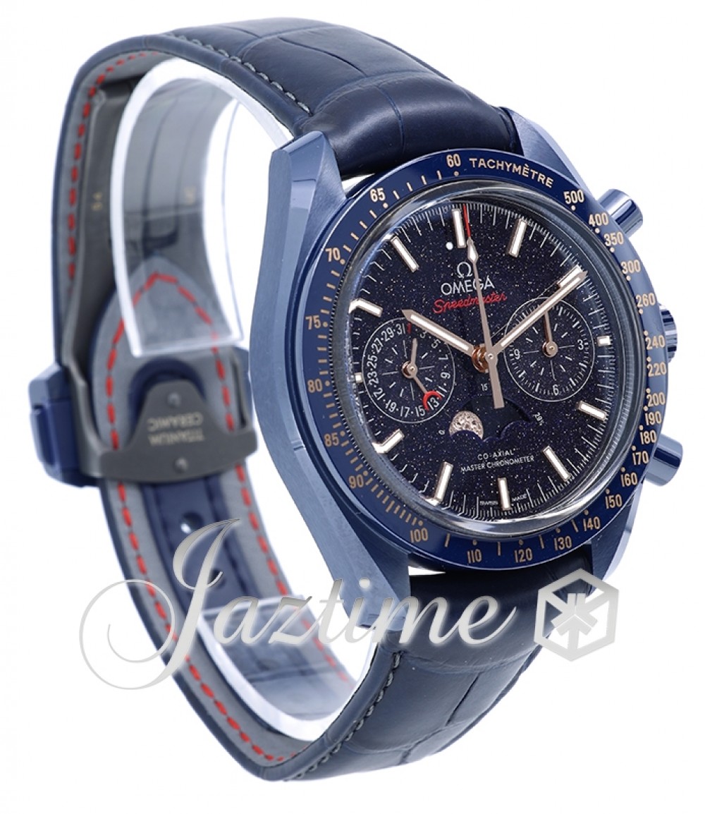 Omega 304.93.44.52.03.002 Speedmaster Moonwatch Men's Automatic Blue