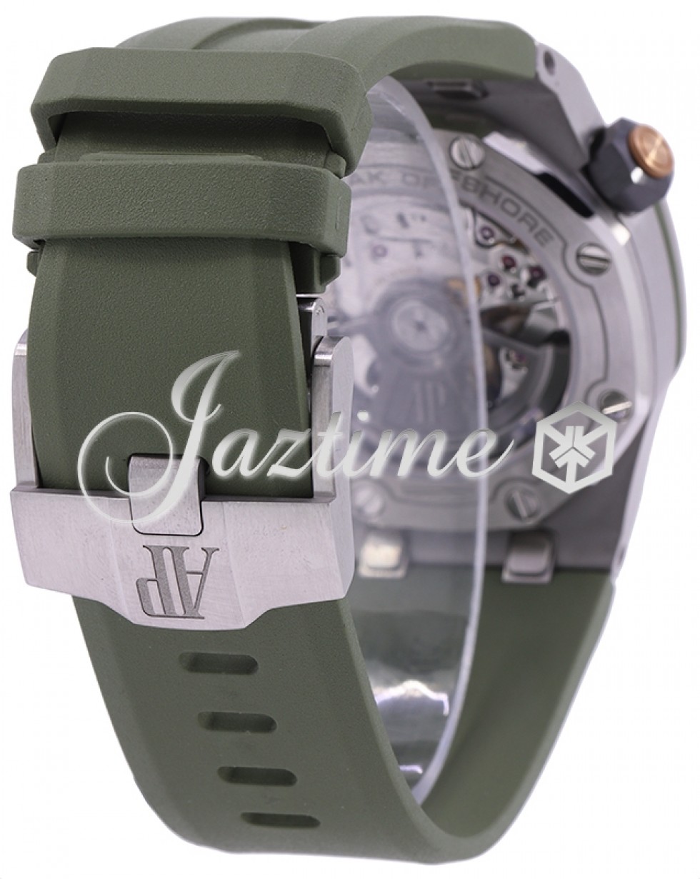 Audemars Piguet 15720ST.OO.A052CA.01 Royal Oak Offshore Men's Automatic Green