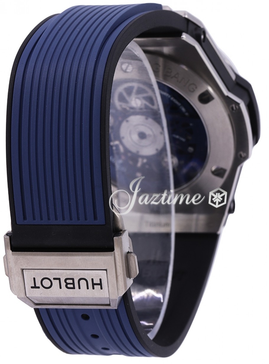 Hublot 411.NX.5179.RX Big Bang Unico Titanium Blue Men's Automatic Skeleton