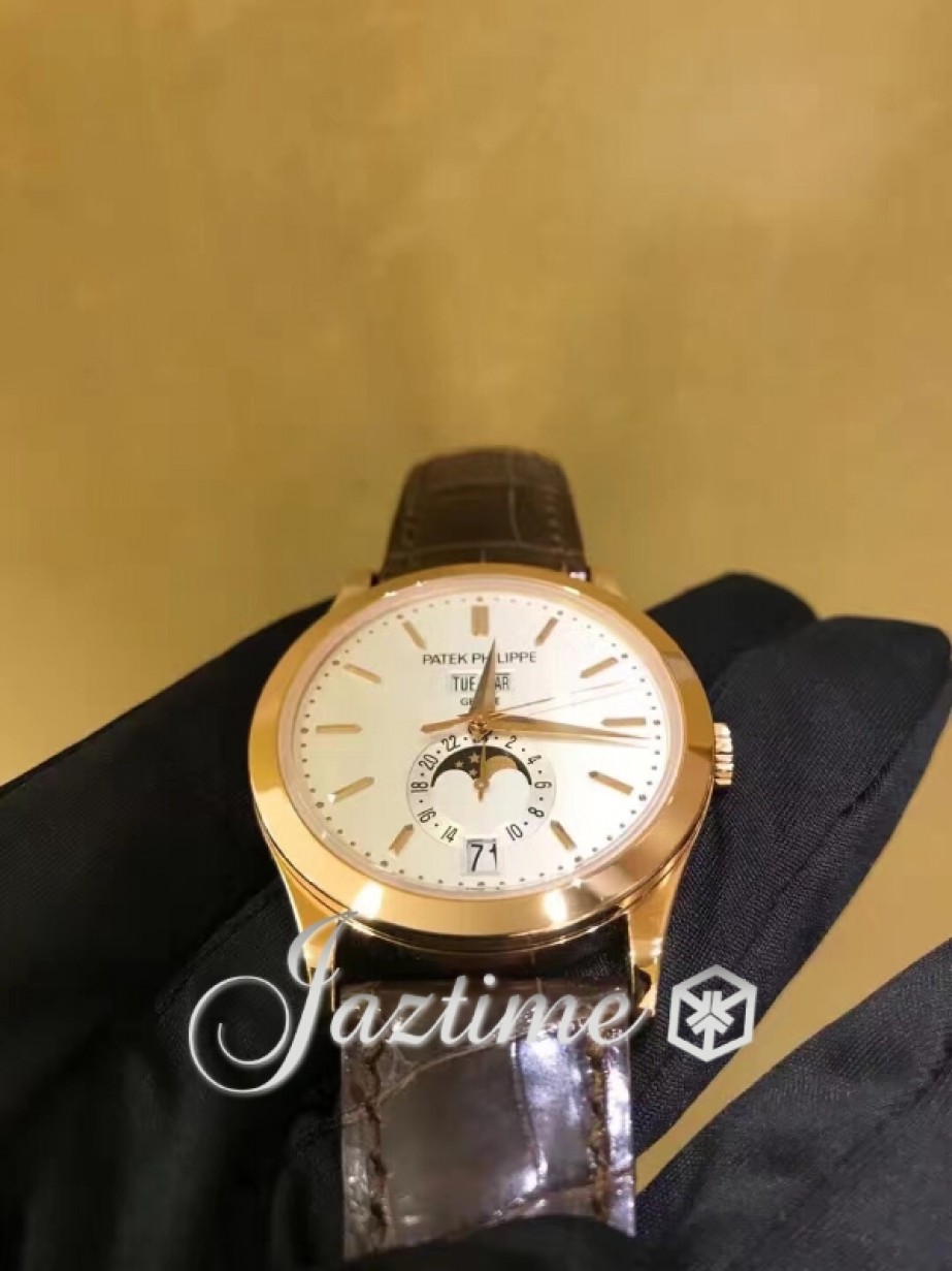 Patek Philippe 5396R-011 Complications Men's Automatic Silver Opaline