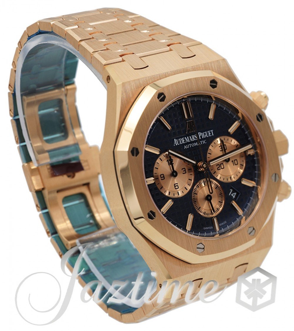 Audemars Piguet 26331OR.OO.1220OR.01 Royal Oak Chronograph Men's Automatic Blue