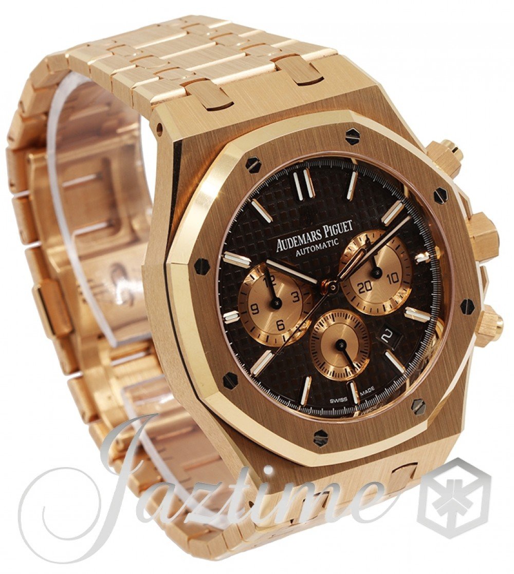 Audemars Piguet 26331OR.OO.1220OR.02-1 Royal Oak Chronograph Men's Automatic Brown