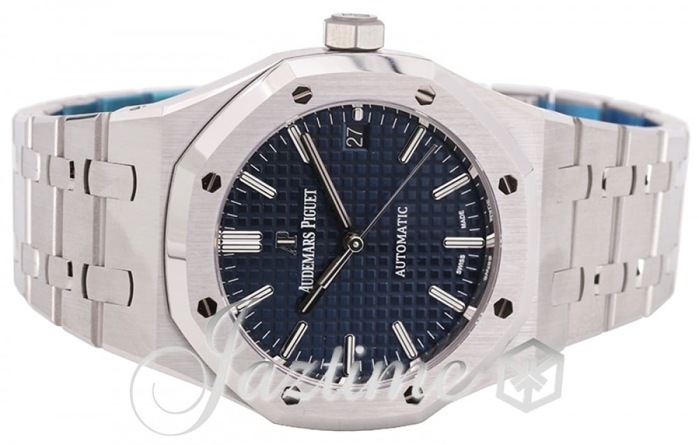 Audemars Piguet 15450ST.OO.1256ST.03 Royal Oak Selfwinding Unisex Automatic Blue