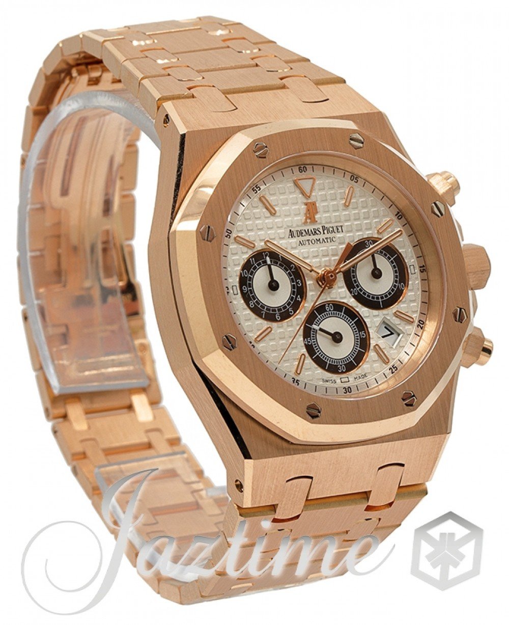 Audemars Piguet 25960OR.OO.1185OR.02 Royal Oak Chronograph Men's Automatic White
