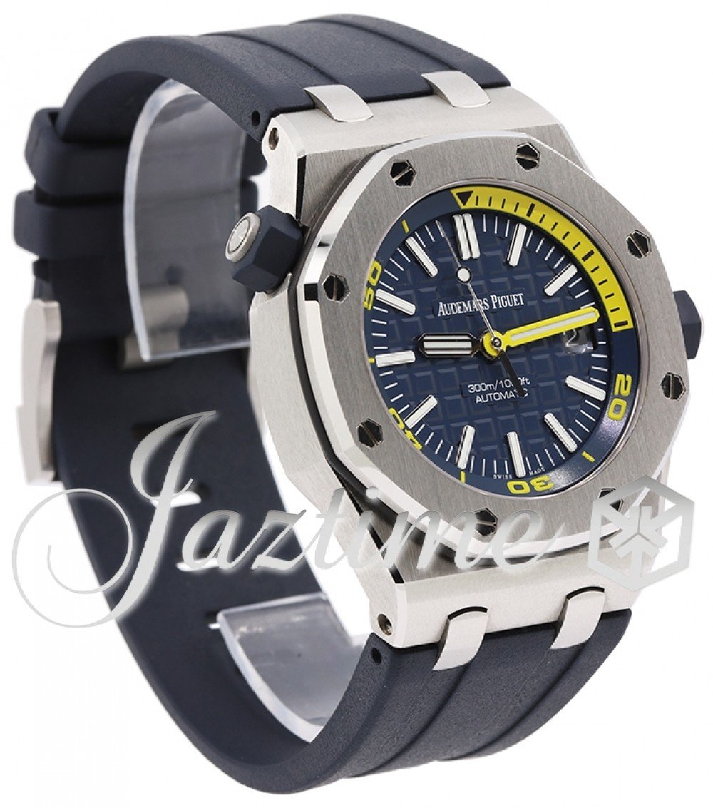 Audemars Piguet 15710ST.OO.A027CA.01 Royal Oak Offshore Diver Men's Automatic Blue