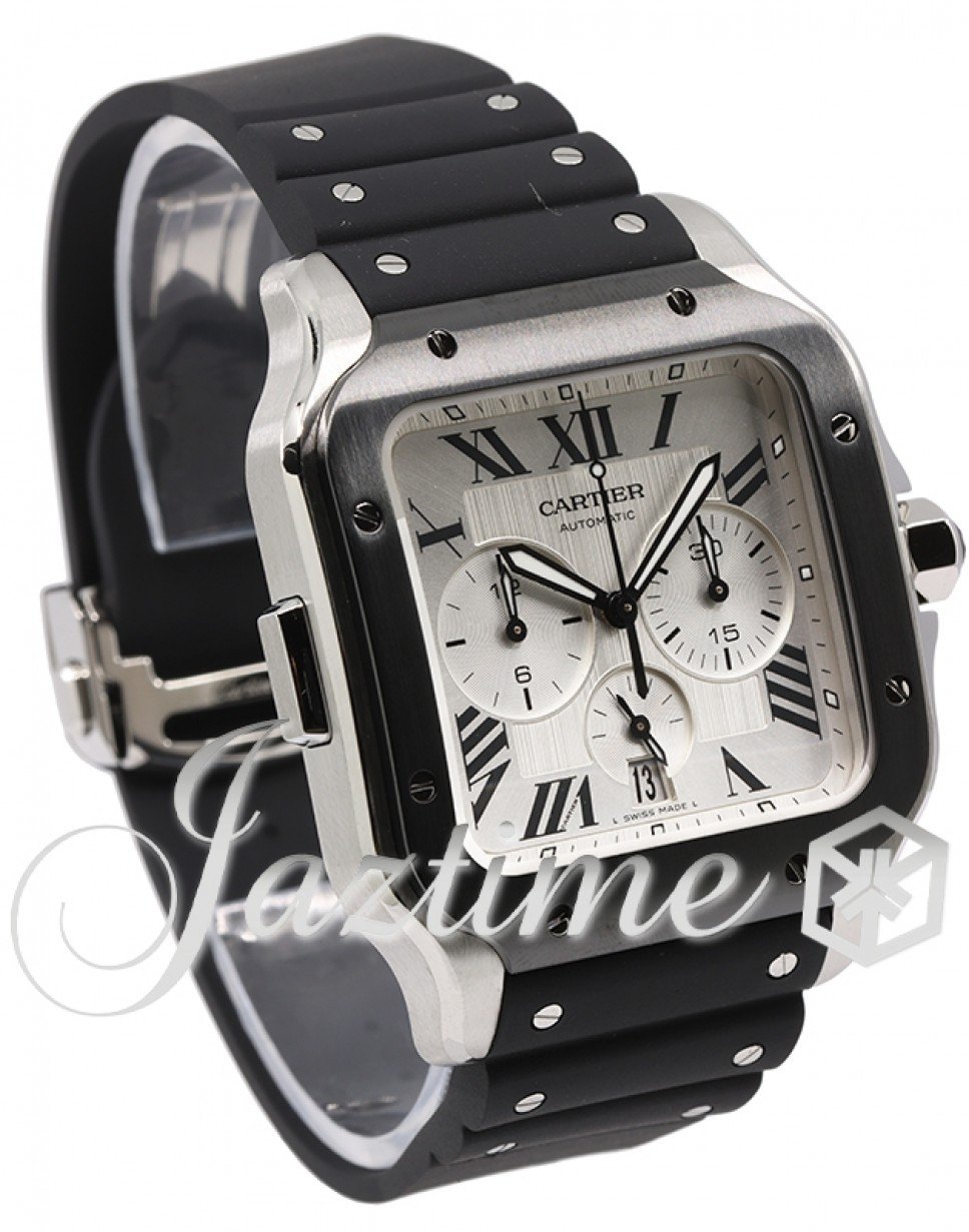 Cartier WSSA0017 Santos De Cartier Men's Automatic Silver