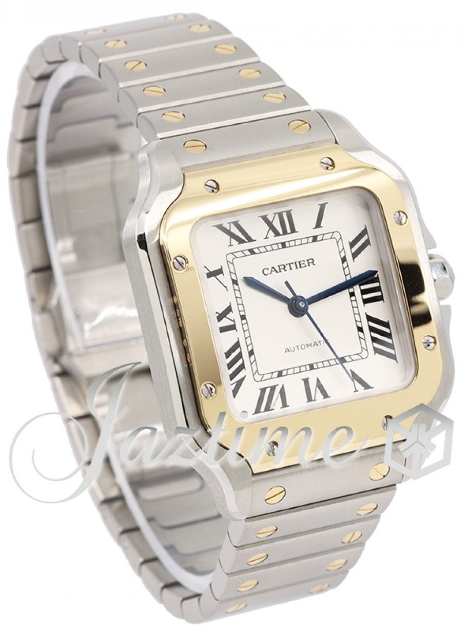 Cartier W2SA0016 Santos de Cartier Ladies Automatic Silver