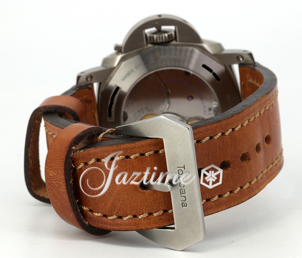 Panerai pam368 Luminor 1950 Men's Manual-Wind Black