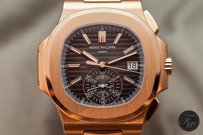 Patek Philippe Introduces The Rose Gold Nautilus Chronograph 5980/1R - Live Pictures and Official Price